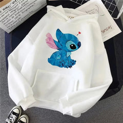 Mens Hoodie Women's Hoodies Men Clothes Sweatshirts New Products Anniversary Original Lilo & Stitch Sale Fall Winter Hoodie Top