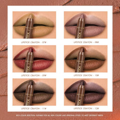 1PC Smooth Lipstick, Long Lasting, Waterproof, Color Rendering, Daily Use, Easy-Apply, Lip Makeup