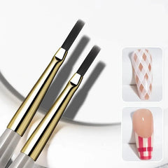 Nail Art Painting Brush Acrylic Lines Pen Stripes Grid Flower Butterfly Drawing Watercolor Brushes UV Gel DIY Design Manicure