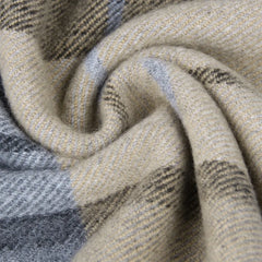 Classic Scarf for Man Winter Imitation Cashmere Scarves Luxury Brand Scarfs Keep Warm Outdoor Neckerchief Men Shawl Wrap Gift