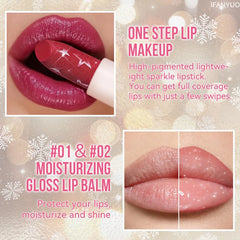Diamond Metallic Pearlescent Lipstick Shiny Non-stick Cup Matte Velvet Waterproof Lip Stick Sexy Red White Lips Makeup Cosmetics
