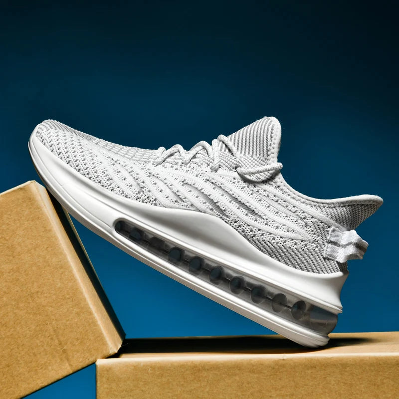 Men's shoes new spring and autumn sports shoes, durable and lightweight running shoes, breathable for teenagers, middle sch