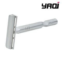 Razor YAQI Matte Chrome Color AC Blade Excalibur Single-edged Mens Shaving Safety Razor Collectibles Beard shaver