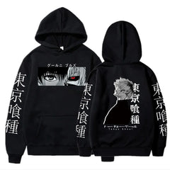 Men's Hoodies Fashion Warm Sweatshirts Anime Printed Hip-Hop Long-Sleeved Hoodies Sweatshirts Street Autumn and Winter New Tops