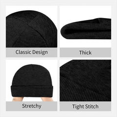 Enderman Eyes Game Knitted Hat Women's Men's Skullies Beanies Winter Hat Acrylic Cartoon Casual Melon Cap
