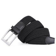 Men's Belt Male Elastic Belts for Men Cinturones Para Hombre Black Mens Belts Jeans Ceinture Homme De Caballero Luxury Designer