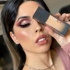 34ml Flawless HUDA 9 Color Foundation Matte Concealer Nourishing Long-Lasting Facial Base Makeup Conceale Breathable Cosmetic