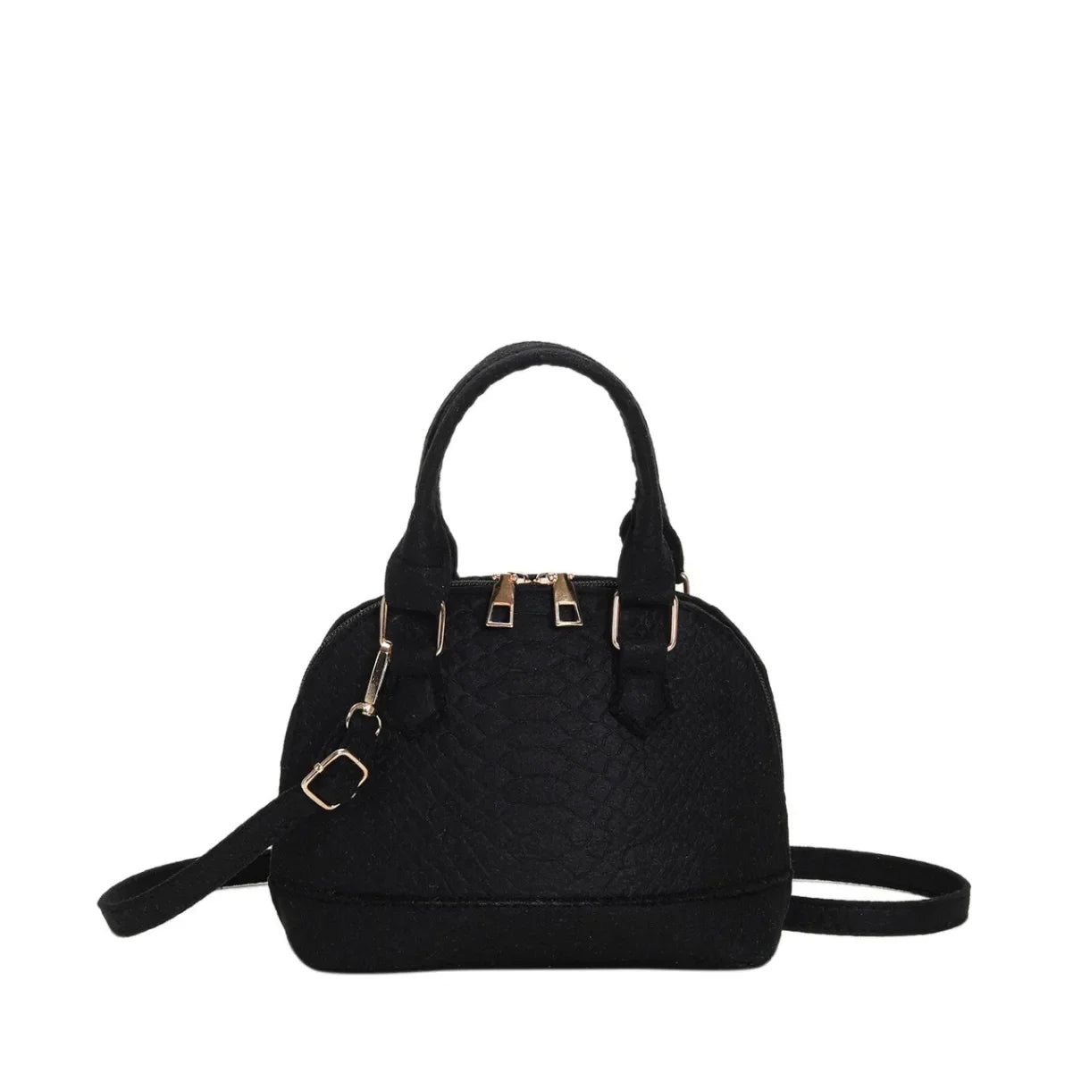 Women’s Crossbody Handbag Retro Felt Purse with Organizer