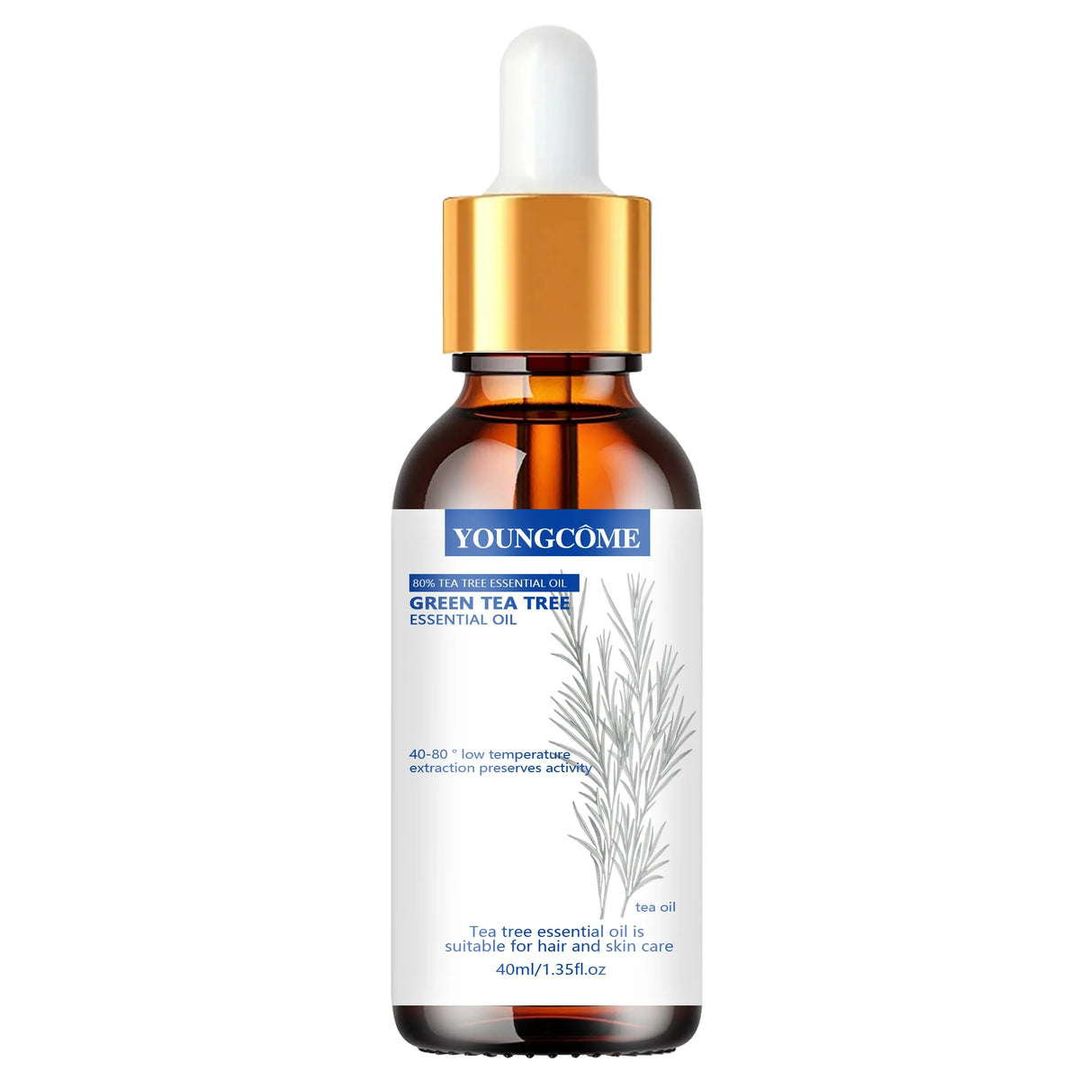 Tea Tree Essential Oil ,100% Pure Nature for Aromatherapy, Diffuser, Humidifier,  Woody, Relieving Stress，Massage Muscle