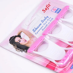 YS00089-3/6PCS disposable shaver, hair removal blade, axillary hair scraper, beauty tools