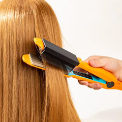 Hair Slit Comb Clip On Hair Flat Iron Comb Lightweight Professional Straight Hair Comb Styling Hair Care Tool Salon Styling Comb