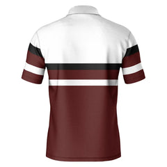 The men's polo shirt is a new summer fashion item. It is a casual and comfortable short-sleeved shirt with a logo print and coll