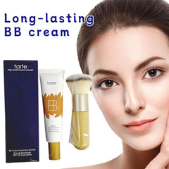 BB Cream Concealer, Long-Lasting Makeup With Foundation Brush 1set Waterproof And Sweat-Proof Foundation