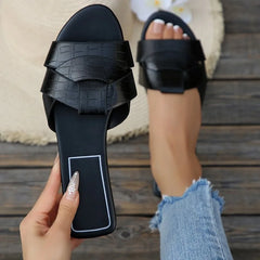 Women's Slippers New Summer Fashion Slippers Designer Flat Slippers for Women Outdoor Casual Beach Shoes Sandalias De Mujer