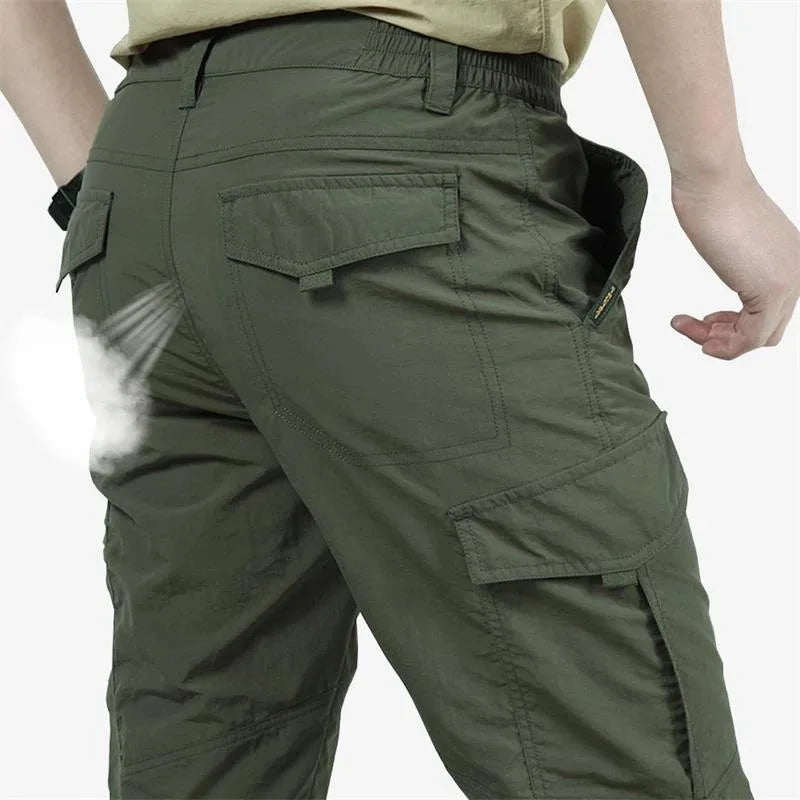 Men's Casual Fashion Trend Casual Pants Urban City Commuter Pants Military Tactical Multi-Pocket Sports Workwear Pants