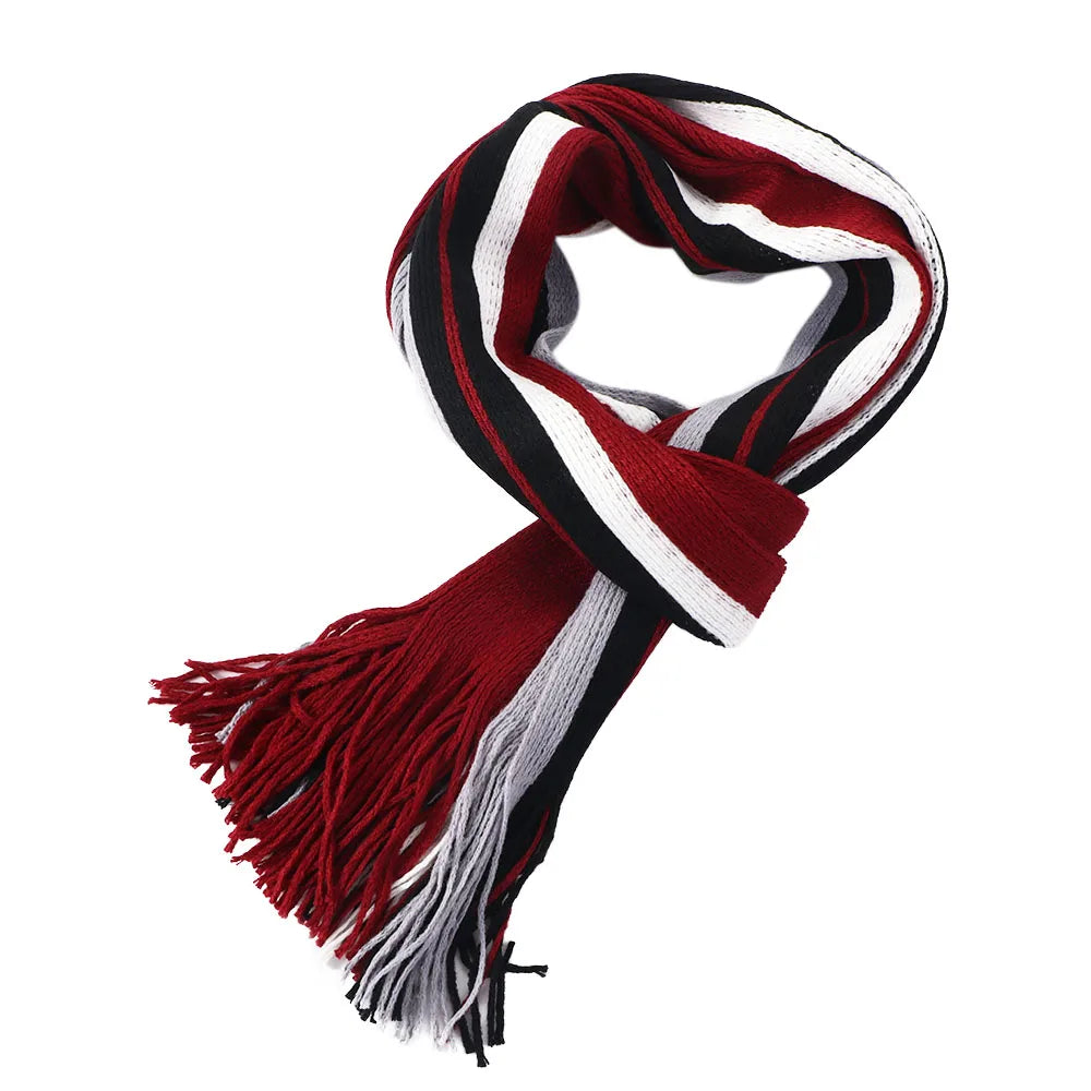 High Quality Men's Shawls Business Affairs Scarves Male Echarpe Warm Winter Striped Scarf Fringed Muffler Scarf Tassel Scarf