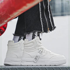 Men's Shoes Fashion High-top Casual Sneakers Outdoor Breathable Running Shoes for Men New Non-slip Sports Shoe Zapatos De Hombre