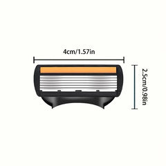 Razor Classic 6 Edge Safety Razor for Mens Shaving&Womens Hair Removal 24 Shaving Blades Manual Shaver