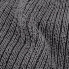 Men's Skullies Beanies Knitted Wool Hats Men Winter Knitting Thick Beanie Hat Double Layer Solid Color Velvet Warm Bonnet Cap