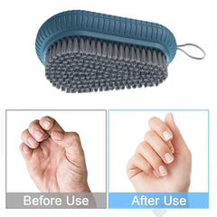Nail Brush Scrubbing Soft Art Nail Brush Remove Dirt Practical Fingernail Manicure Tools Care Pedicure Hand Cleaning