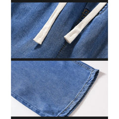Men's Summer Thin Wide-leg Straight-leg Pants American Style Classic Man Pants Male Clothes Sex Products Y2k Retro Jeans Sport