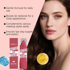 Moisturizing Lipstick Waterproof Long-Lasting Natural Plumping Lip Fullness Reduce Dryness Fade Lip Lines Brightening Lip Makeup