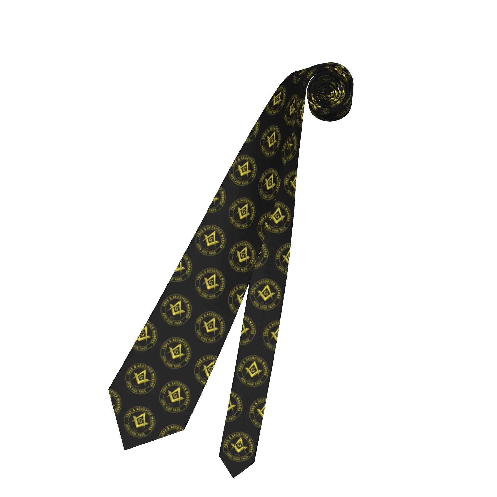 Masonic Freemason Tie Personalized Business Necktie