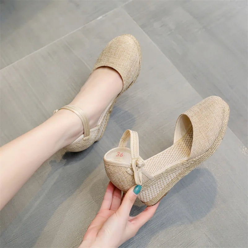 Woman Sandals Summer 2023 New In Ladies Comfort Casual Shoes Party Sandals Footwear Zapatillas Mujer Verano