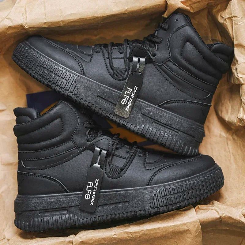 Men's Shoes Fashion High-top Casual Sneakers Outdoor Breathable Running Shoes for Men New Non-slip Sports Shoe Zapatos De Hombre