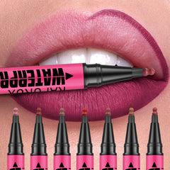 1PC Liquid Matte12-Color Lipliner Pencil Waterproof Plumping Stain Lipstick Natural Lip Liner Outline Lips Contour Makeup