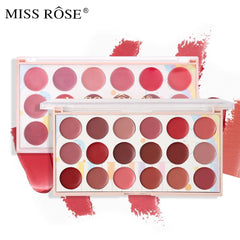 18 Colors Matte Lipstick Palette lip gloss Korean cosmetics lipsticks set makeup for women cheap make up Peel Off Lip Stain