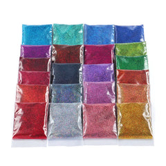 10g/bag 0.2mm Laser Nail Glitter Powder Multi Colors Diamond Rainbow Linear Glitter Gel Polish Holographic Shimmer Pigment New