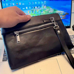 Clutch Bag Large Capacity Men Handbag For Phone Designer Leather 2022 Luxury Famous Brand Pouch For Boy Men Wallet