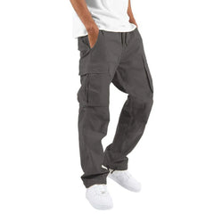 Men's Cargo Joggers 2025 New Baggy Casual Pants - Stylish Loose Fit Sport Trousers with Drawstring Cuff for Daily Wear
