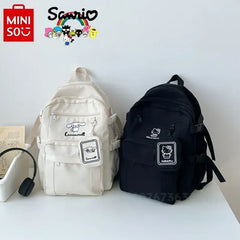 Women's Backpack Fashion High Quality Girls Multi Functional Backpack Solid Color Casual Large Capacity Student Backpack