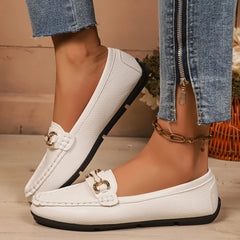 Women Flats 2025 New Fashion Sneakers Women Spring Autumn Casual Shoes Slip on Mary Jane Shoes Round Toe Solid Flat Loafers