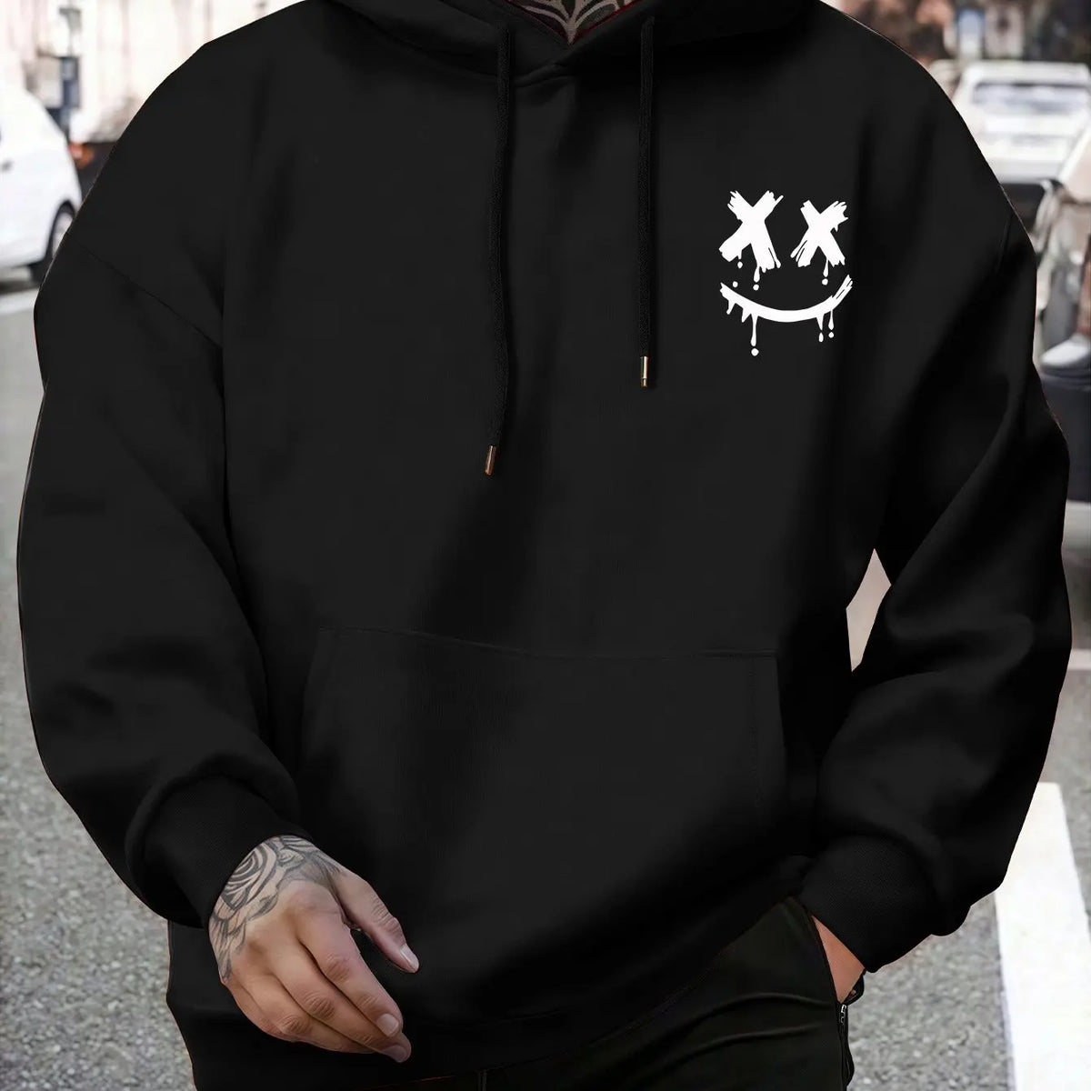 Man Hooded Sweatshirts All Season Daily Casual Sports Hoody Coats Home Outdoor Comfort Gym Fitness Hoodies Fashion Men's Clothes