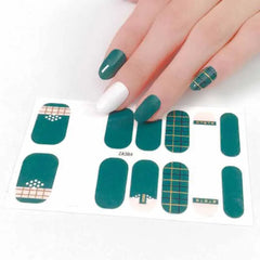 Nail Stickers DIY Decals For Nail Art Wraps Women Beauty Full Cover Nail Manicures Decorations Uñas Postizas Press On Nails