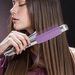 Hair Slit Comb Clip On Hair Flat Iron Comb Lightweight Professional Straight Hair Comb Styling Hair Care Tool Salon Styling Comb