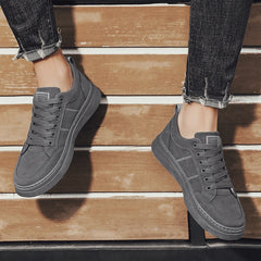 Men's Shoes 2025 New Spring Work Safety Shoes, Anti-slip, Wear-resistant, Versatile Casual Sports Work Shoes, Men's Board Shoes