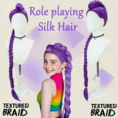 Cosplay Wig  Saja Boys Halloween Party Roleplay Wig Heat Resistant Synthetic Wig Halloween Gift