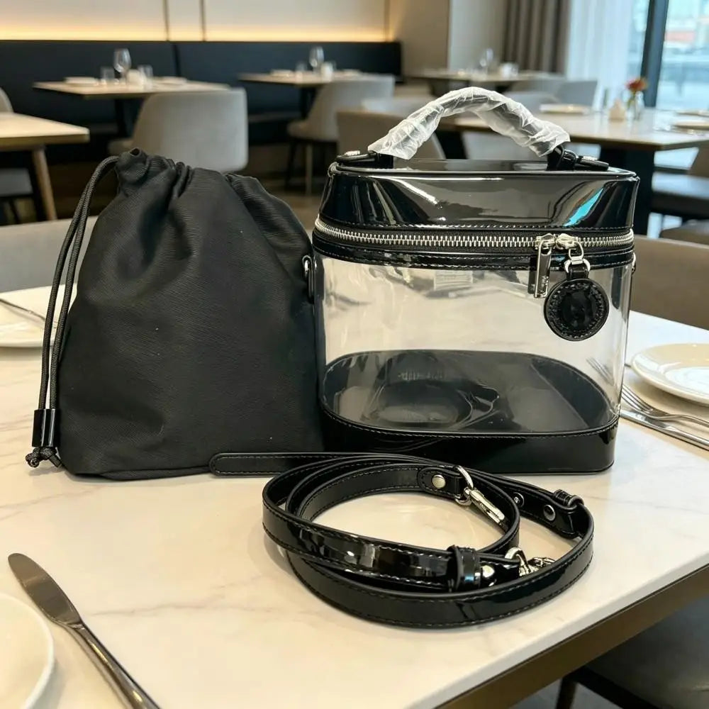 Premium Women's Golf Makeup Bag, Luxury Stylish Zipper Handbag, Single Shoulder Crossbody Casual Cosmetic Pouch for Ladies
