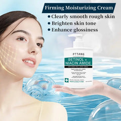 444ml Hydrating Moisturizing Facial Cream - Autumn Winter Firming, Nourishes Dry Rough Skin High Retention Care