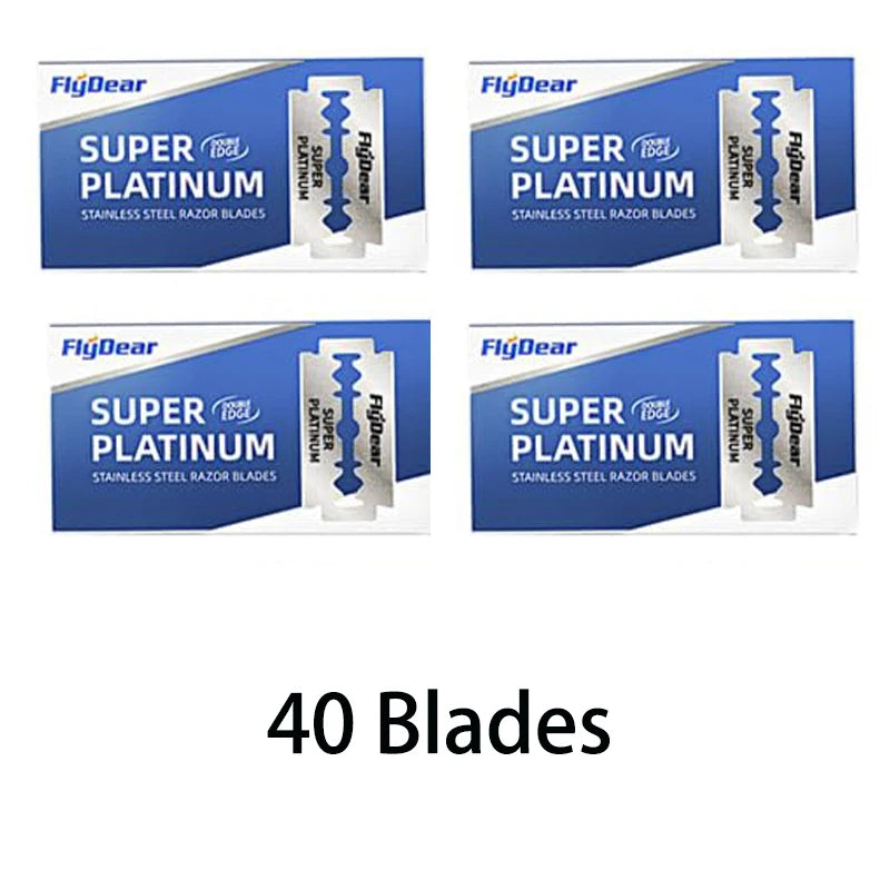 Razor Blades For Barbers,Double Edge Razor Blades,Men´s Safety Razor Blades For Shaving,Stainless Steel Professional Barber Tool