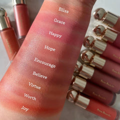 Makeup set 11 Color Matte Liquid Powder Blusher， 6 Color Lip Gloss, Set Makeup Spray, Hand Cream Deep Moisturizing Korean