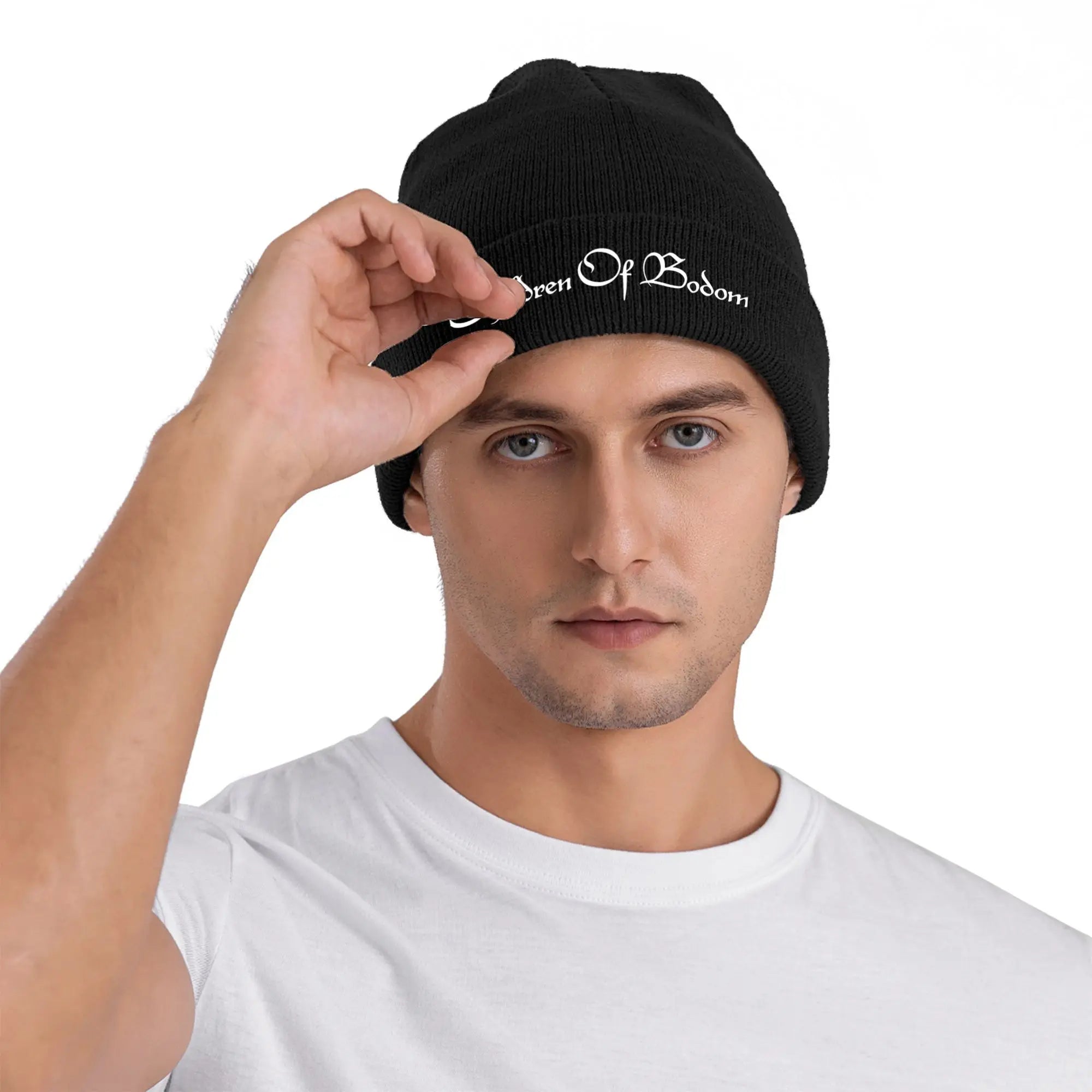 Knitted Beanie Winter Hat Warm Unisex Acrylic Cap