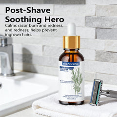 Tea Tree Essential Oil ,100% Pure Nature for Aromatherapy, Diffuser, Humidifier,  Woody, Relieving Stress，Massage Muscle