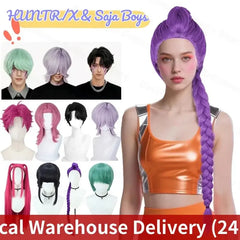 Cosplay Wig  Saja Boys Halloween Party Roleplay Wig Heat Resistant Synthetic Wig Halloween Gift