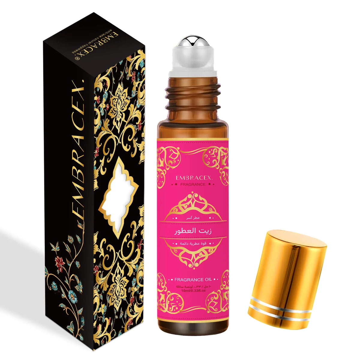 10ml زيت العطور Essential Oil  Pheromones Roller Fragrance oils Perfume Aromatherapy Car Air Freshener Eid al-Fitr Gift