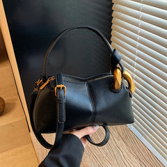 Fashion Clutch Bag for Women's Handbag 2025 New Textured Pu Leather Shoulder Bag Top Brand Designer Crossbody Commuting Tote Bag